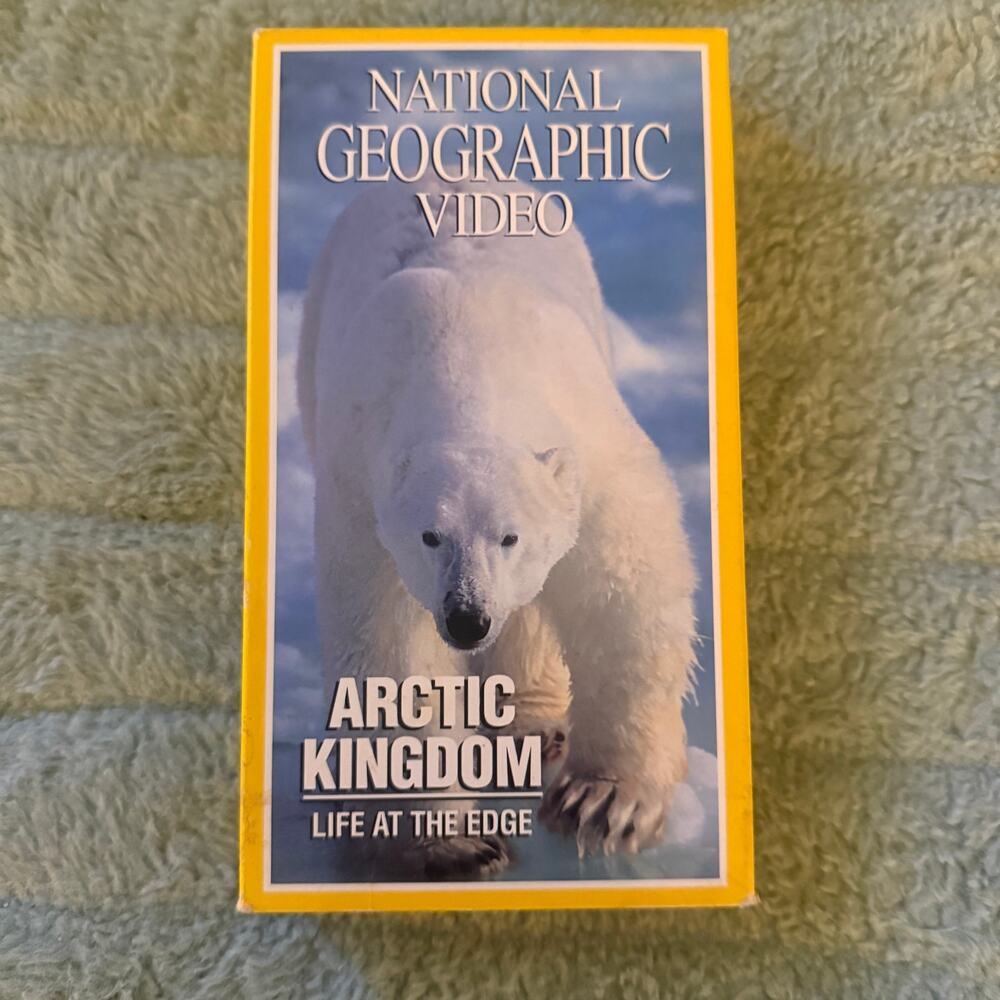 National Geographic VHS Arctic Kingdom Life at the Edge (1996)